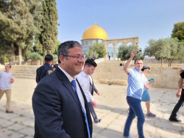 ח''כ איתמר בן גביר בהר הבית