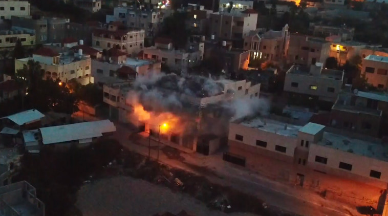 הריסת בית המחבל שביצע את הפיגוע בבני ברק