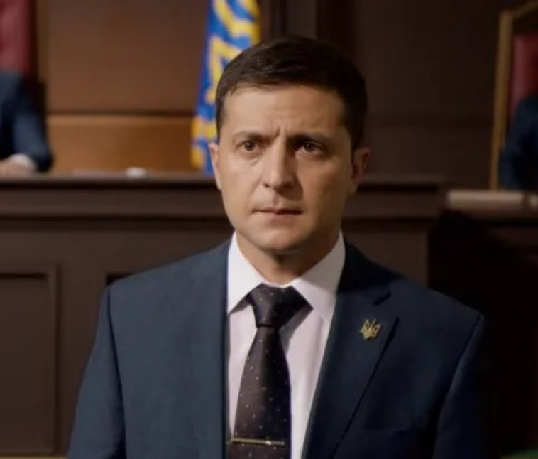 וולודימיר זלנסקי בימיו כשחקן