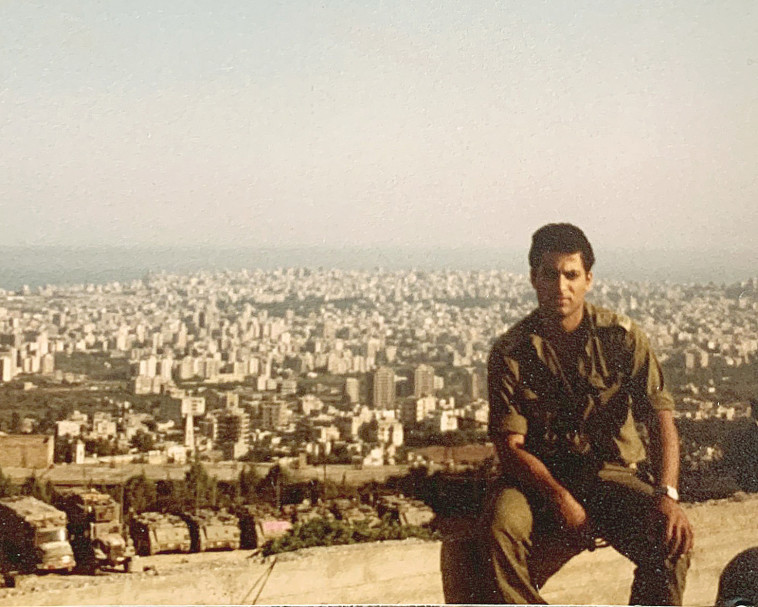 שאול אריאלי בלבנון  (צילום: פרטי)