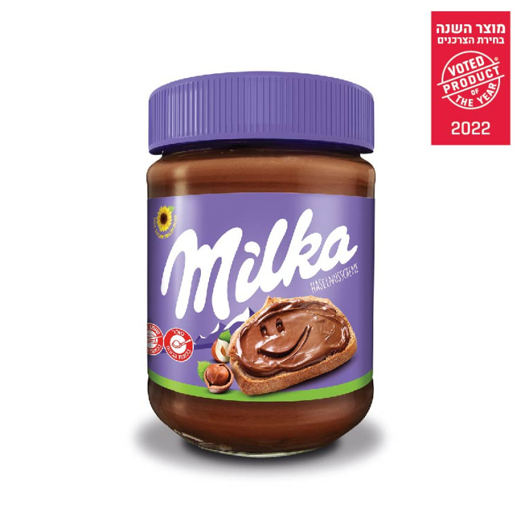 ממרח מילקה עם אגוזי לוז