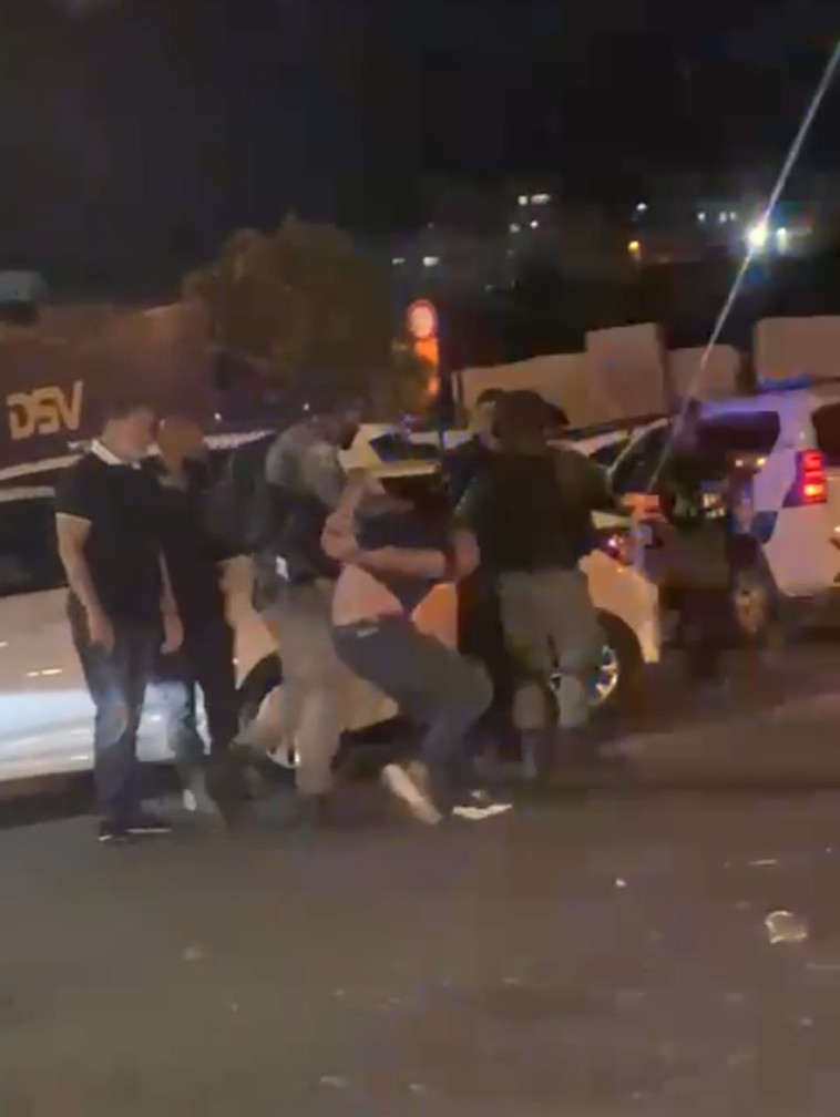 פעילות מג''ב וימ''מ הלילה בשכונת עיסוויאה 