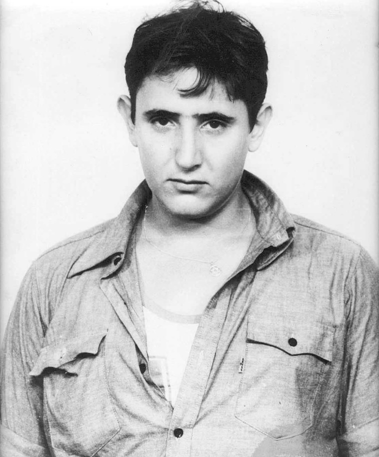 אודי אדם בצעירותו