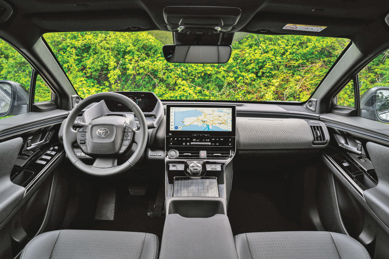 BZ4X, מבט מבפנים