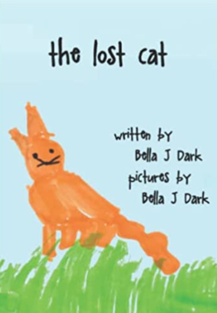 החתול האבוד - הספר של הסופרת הצעירה בעולם (צילום: שיאי גינס)