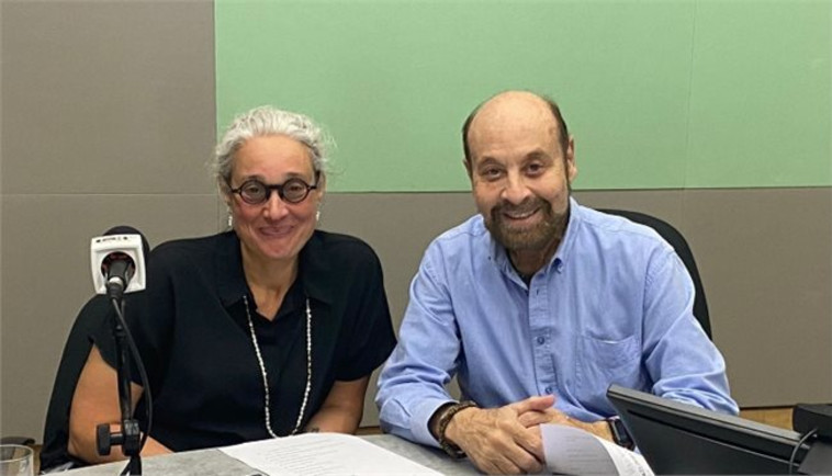 פרופ' קרסו ובשמת פרידנרייך־ורצברגר