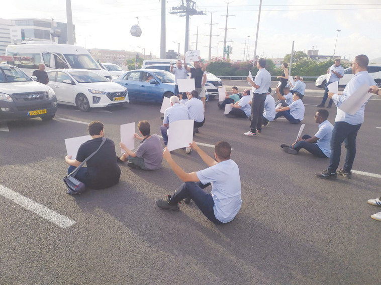 מחאת נהגי האוטובוס 