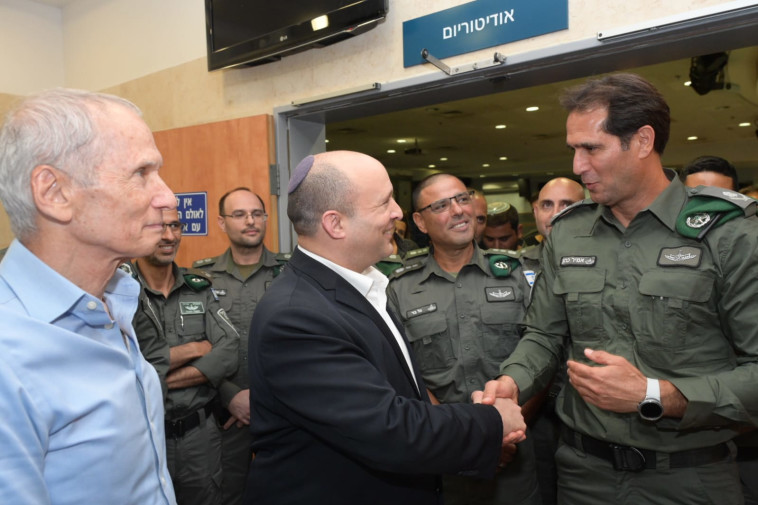 רה''מ בנט והשר בר-לב בהכרזה על ''המשמר הישראלי''