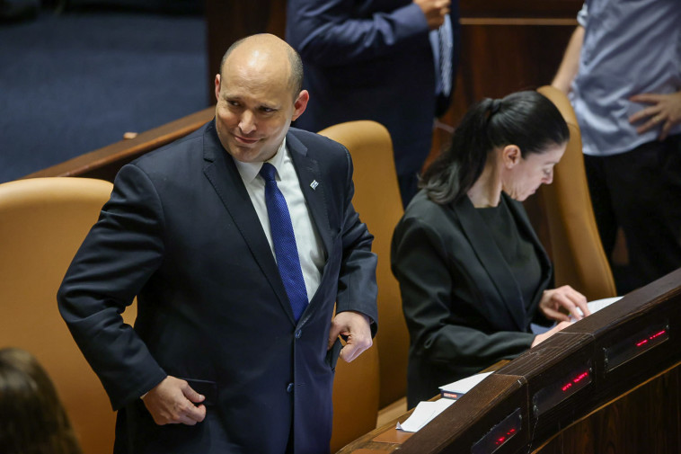 נפתלי בנט במליאת הכנסת