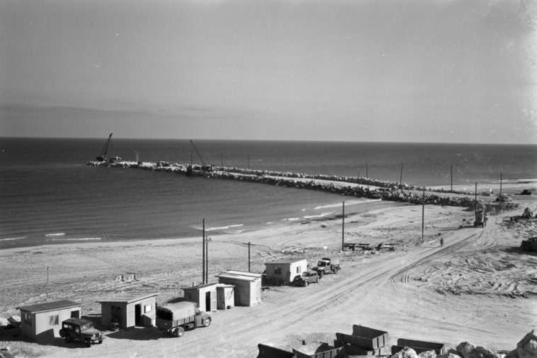 הקמת נמל אשדוד