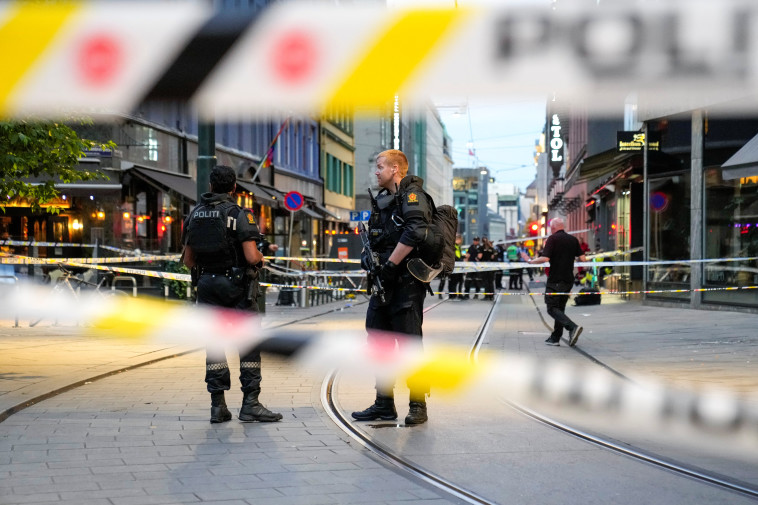The shooting scene in Oslo, Norway (Photo: Reuters)