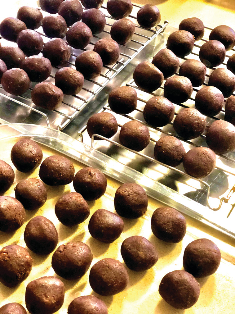 כדורי שוקולד