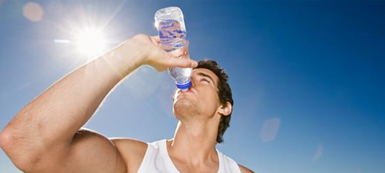 שתיית מים, אילוסטרציה