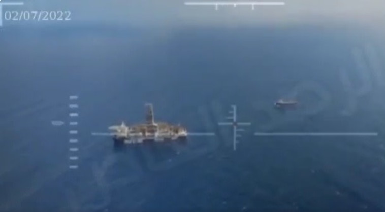 התיעוד מהמל''ט של חיזבאללה