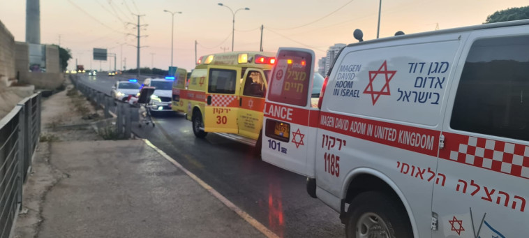 זירת אירוע הדקירה סמוך לגבעת שמואל