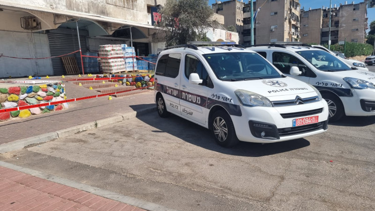 זירת האירוע בלוד