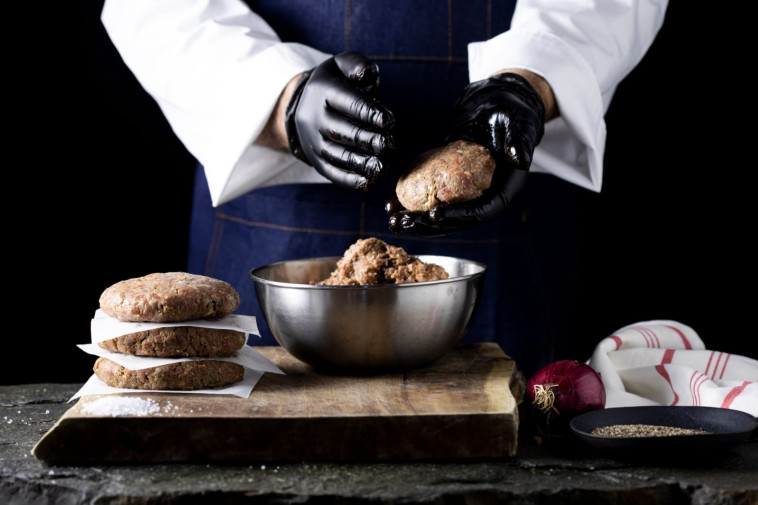 תפטיר הפטריות בשילוב עם בשר טחון