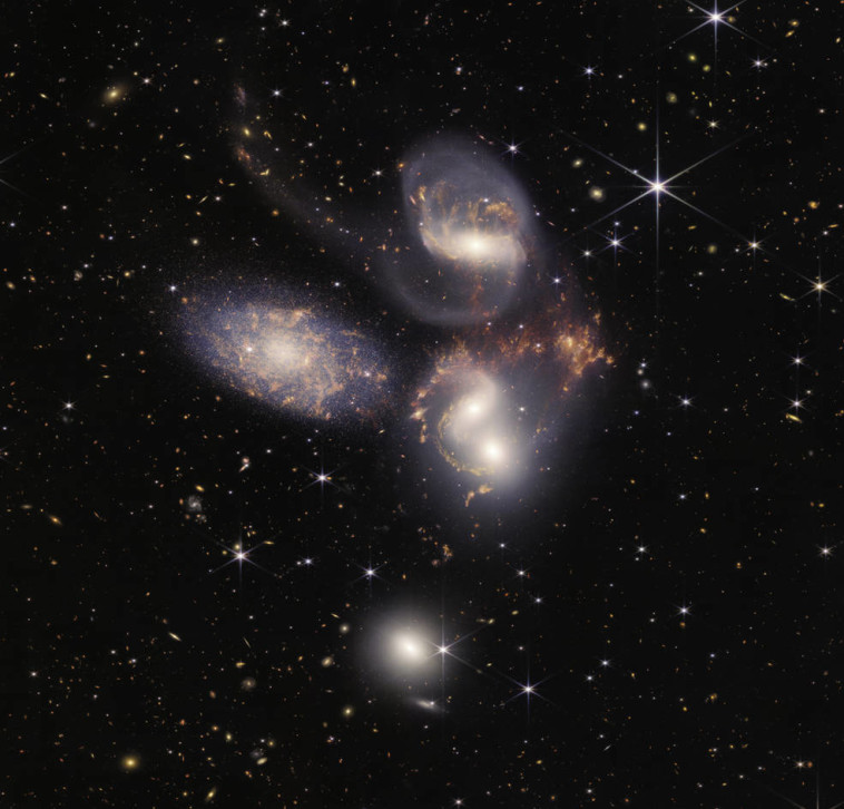 תיעוד טלסקופ ווב (צילום: NASA, ESA, CSA, and STScI)