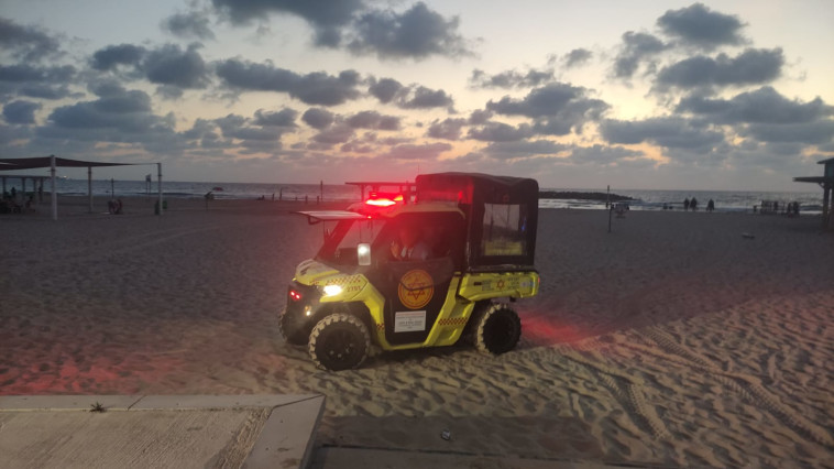 זירת האירוע באשקלון