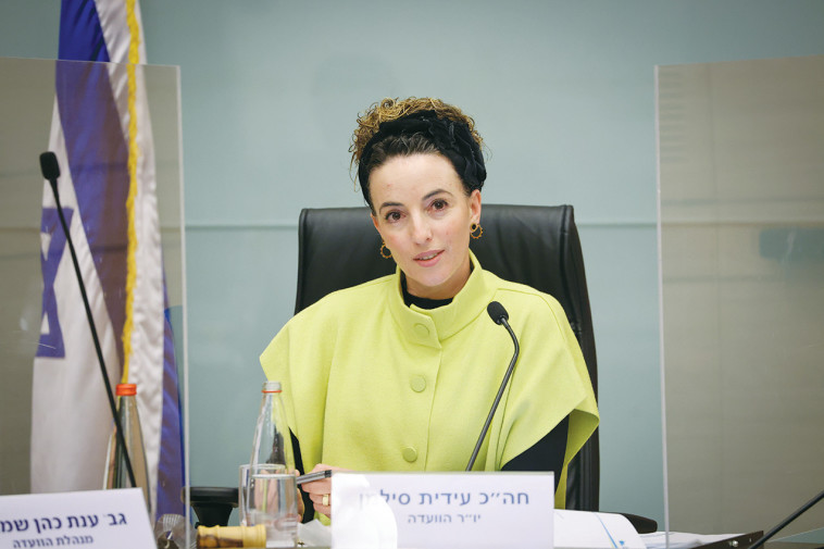 עידית סילמן בכנסת