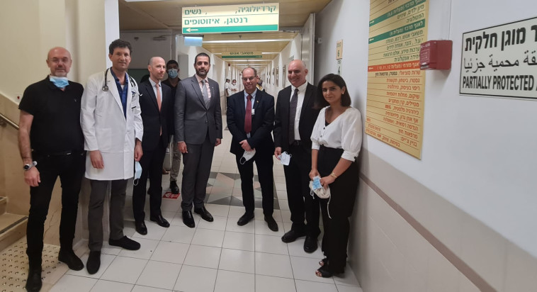 שגריר בחריין בישראל במרכז הרפואי בני ציון