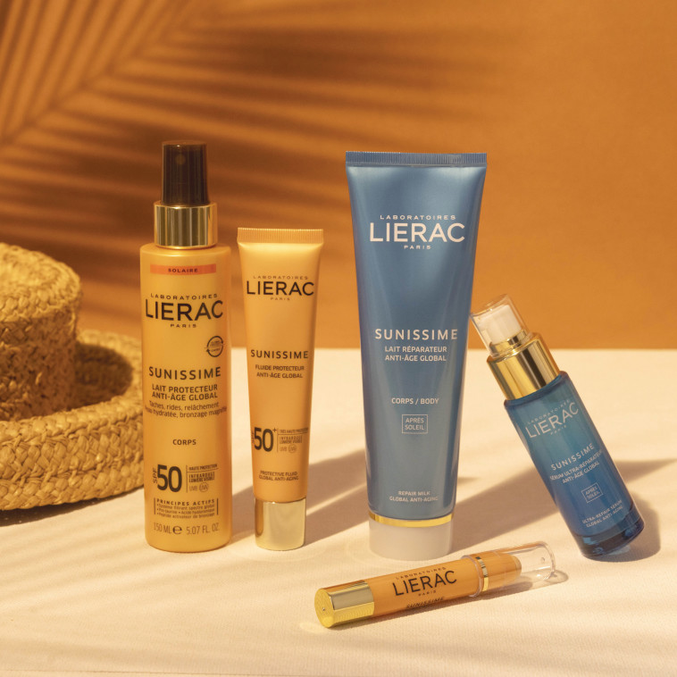 ליראק פריז מוצרי הגנה מהשמש ואפטר סאן