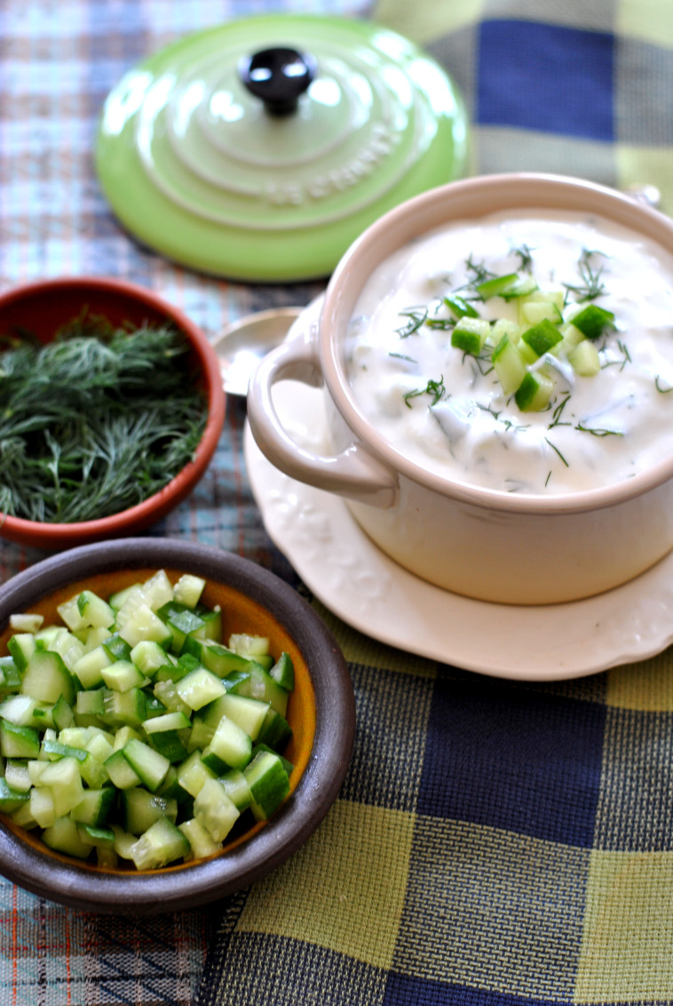 מרק יוגורט צזיקי