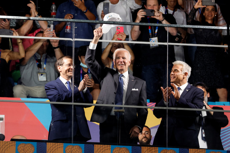 ג'ו ביידן במכביה