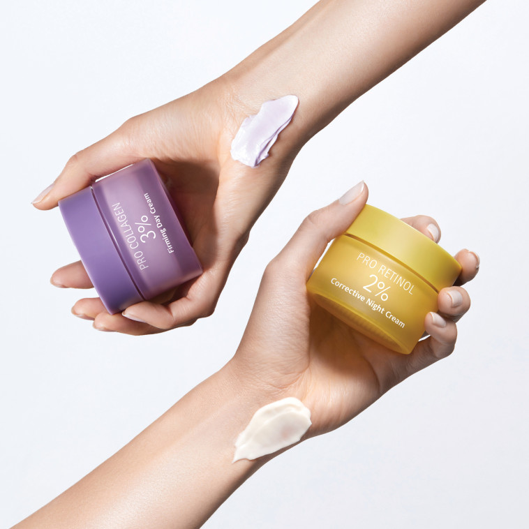 קרם רטינול וקרם קולגן קרליין מחיר  69.90 שח 