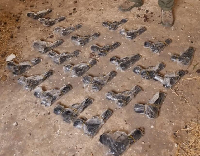 הנשקים שנעצרו במסגרת מבצע מסלול בטוח