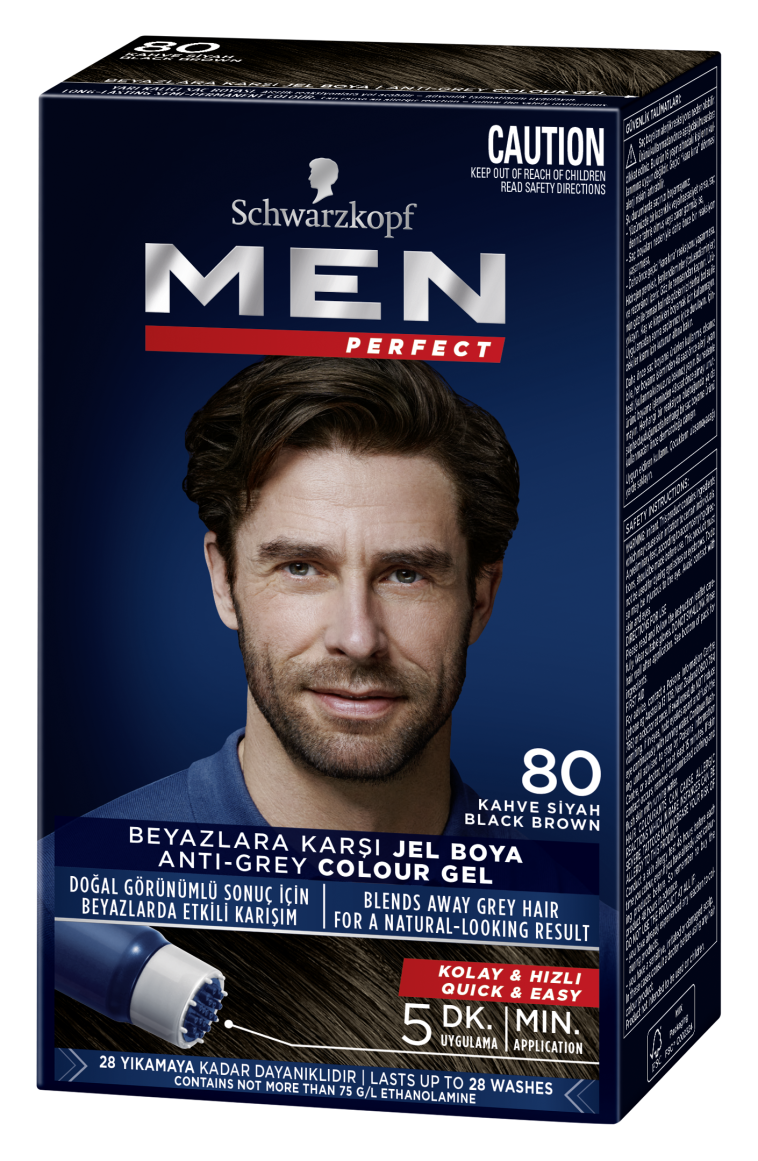צבע לשיער לגבר MEN PERFECT, שוורצקופף (צילום: יח''צ)