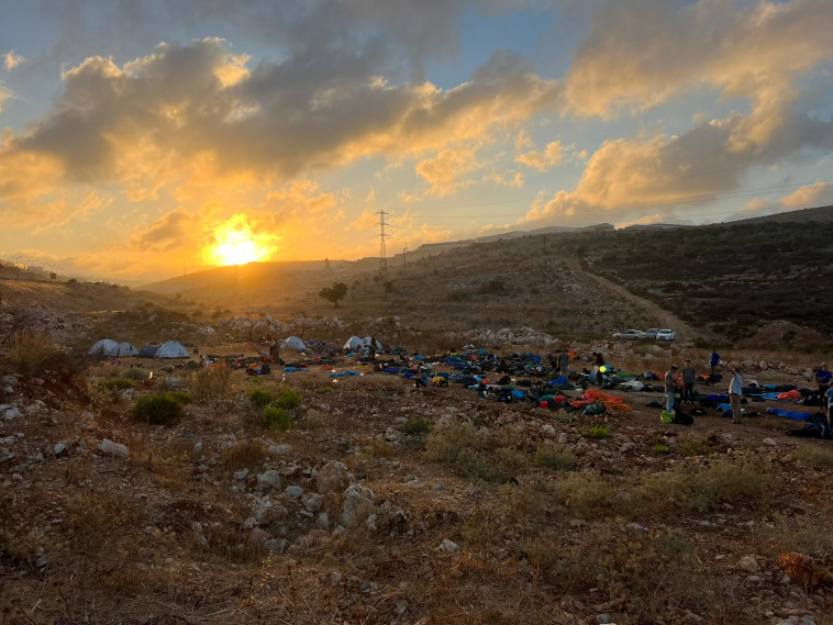 הקמת מאחזים ביהודה ושומרון (צילום: דוברות נחלה תנועה להתישבות)