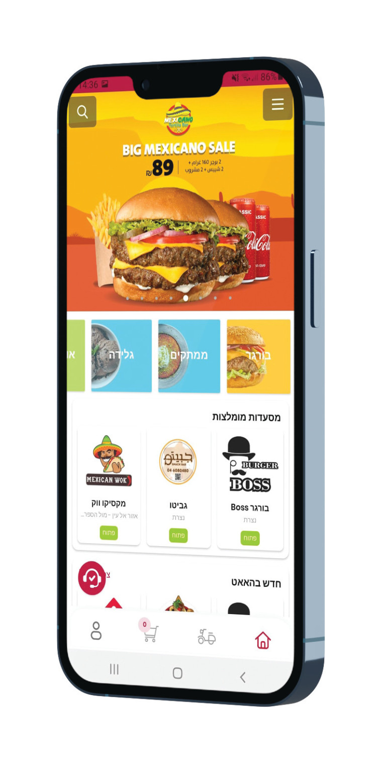 הדמיה של אפליקציית HAAT 