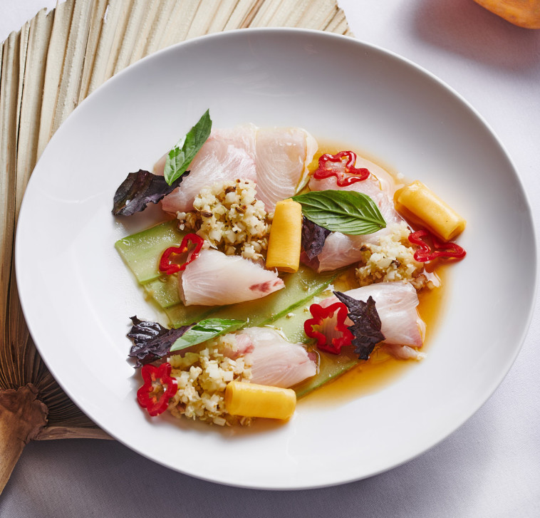 סשימי אינטיאס ומנגו בקנדידוף