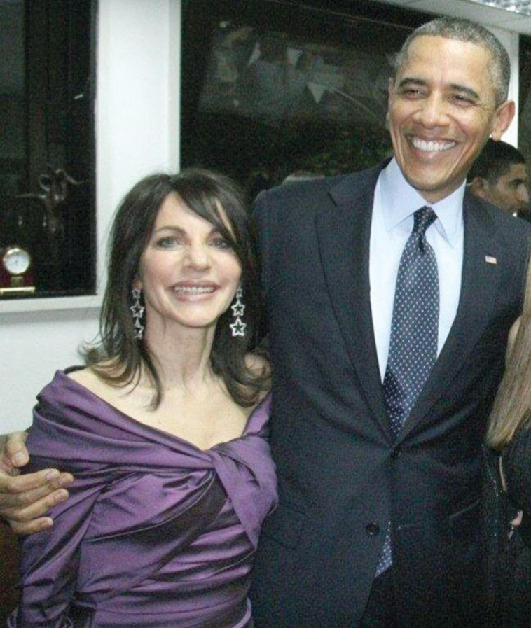 יונה ברטל עם ברק אובמה (צילום: פרטי)