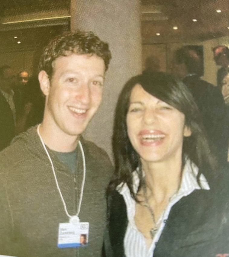 יונה ברטל עם מארק צוקרברג