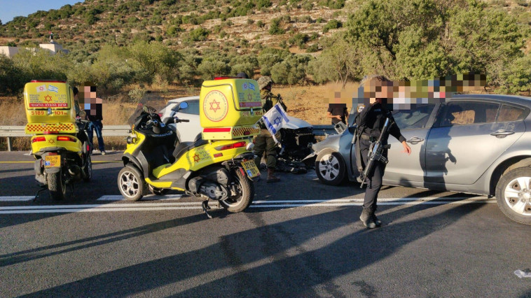 תאונת דרכים בבנימין 