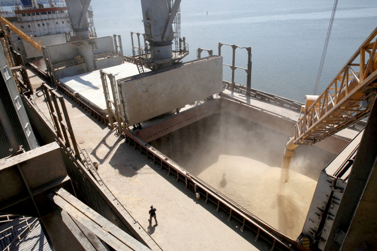 Ukrainian cargo ship (Photo: REUTERS/Vincent Mundy)