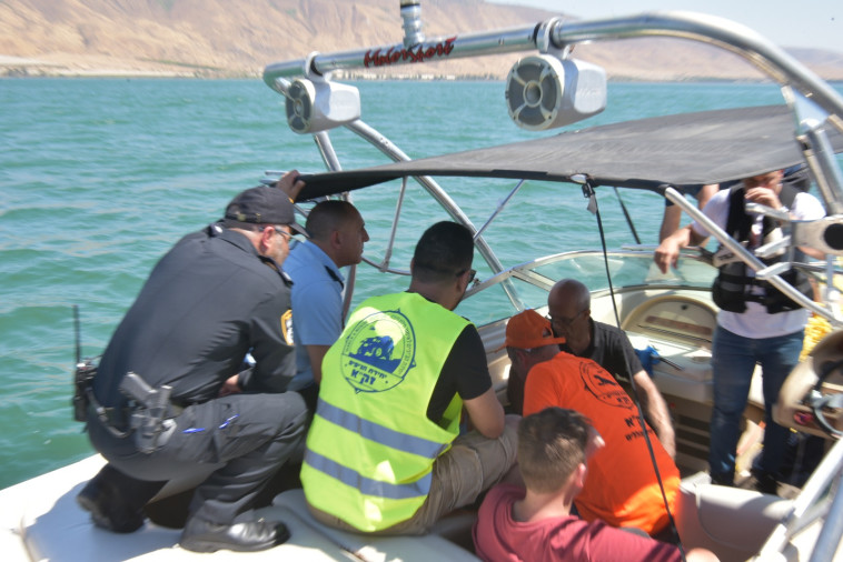 החיפושים אחר ראיד מחאמיד בכנרת