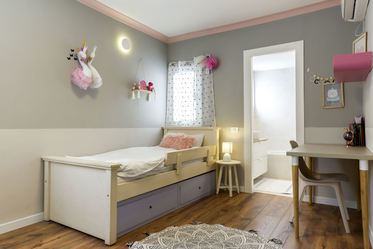 צבעי נירלט בחדר ילדים בעיצוב שלומי בוטנסקי