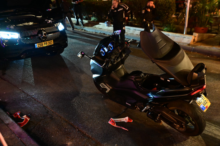 זירת הירי ברחוב דיזנגוף בתל אביב