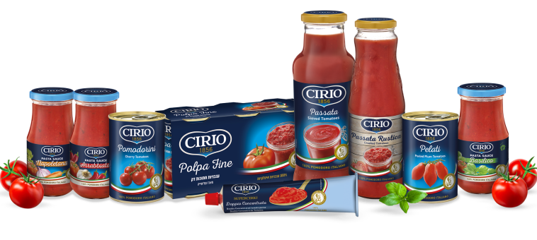 צ'יריו - מותג רטבי עגבניות איכותי איטלקי (צילום: יחצ)