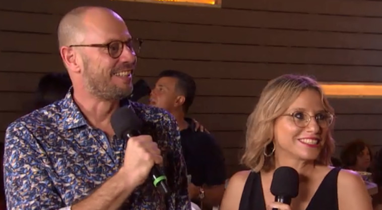 אורחי הכבוד. דני פרידלנדר ויעל דורון