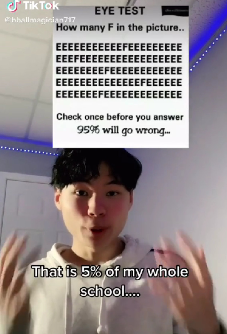 רק חמישה אחוזים הצליחו לגלות את התשובה הנכונה