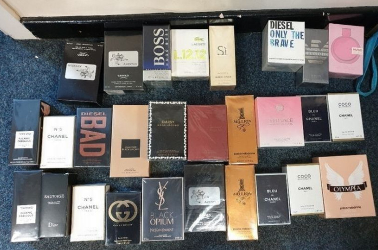 הבשמים המזויפים שאותרו