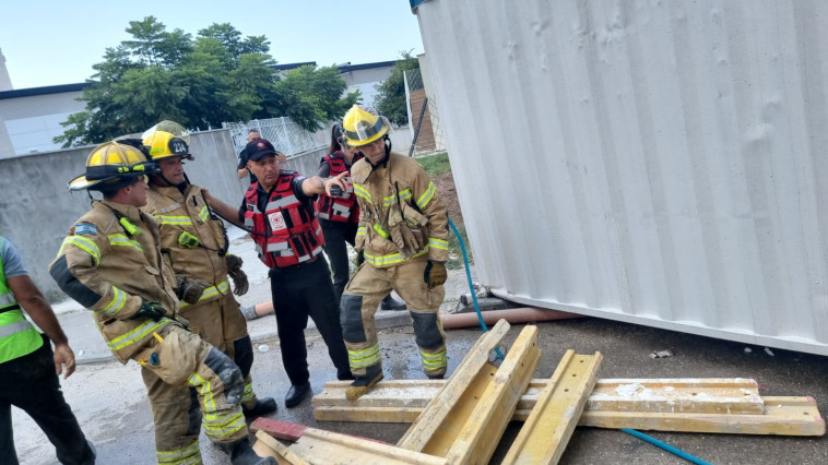 תמונה מזירת האירוע בטירת הכרמל