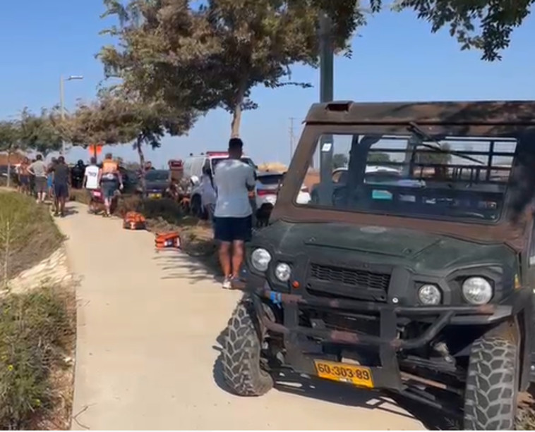 זירת אירוע הירי סמוך לשפיים