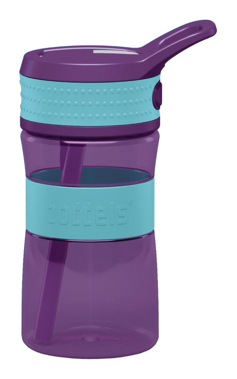 בקבוק עם קש 400 מל BODDELS 