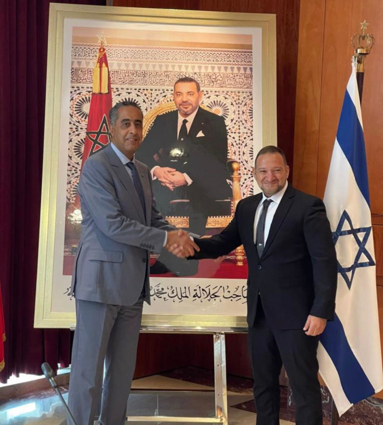 מפכ''ל המשטרה קובי שבתאי בביקורו במרוקו