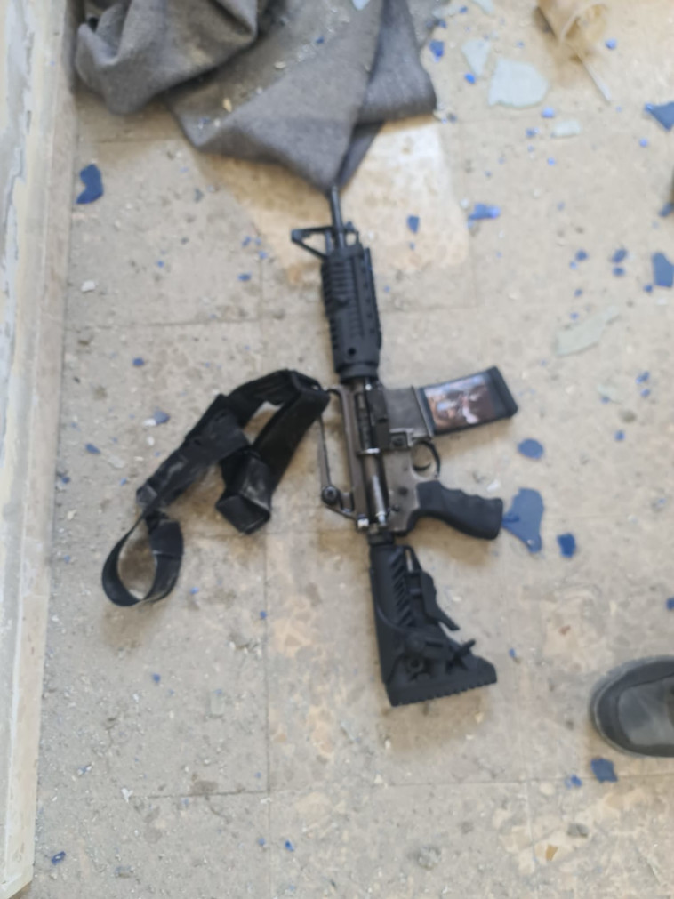 האמל''ח שנתפס במהלך הפעילות